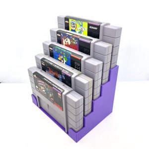 SNES 5カートリッジディスプレイ