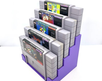 SNES 5-Cartridge Display