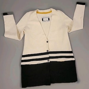 Anthropologie Angel Of The North Cardigan Sweater Women Long Preppy Acadamia S image 1