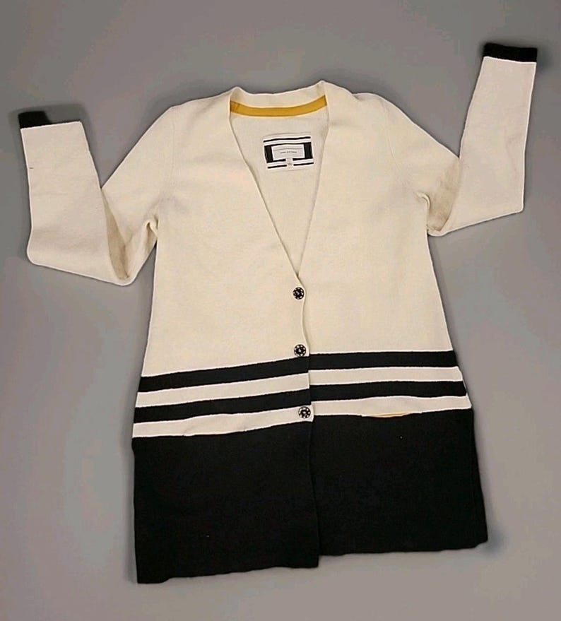 Anthropologie Angel Of The North Cardigan Sweater Women Long Preppy Acadamia S image 1