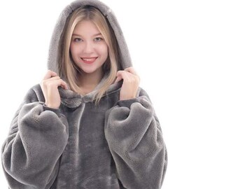 big fuzzy sweatshirt