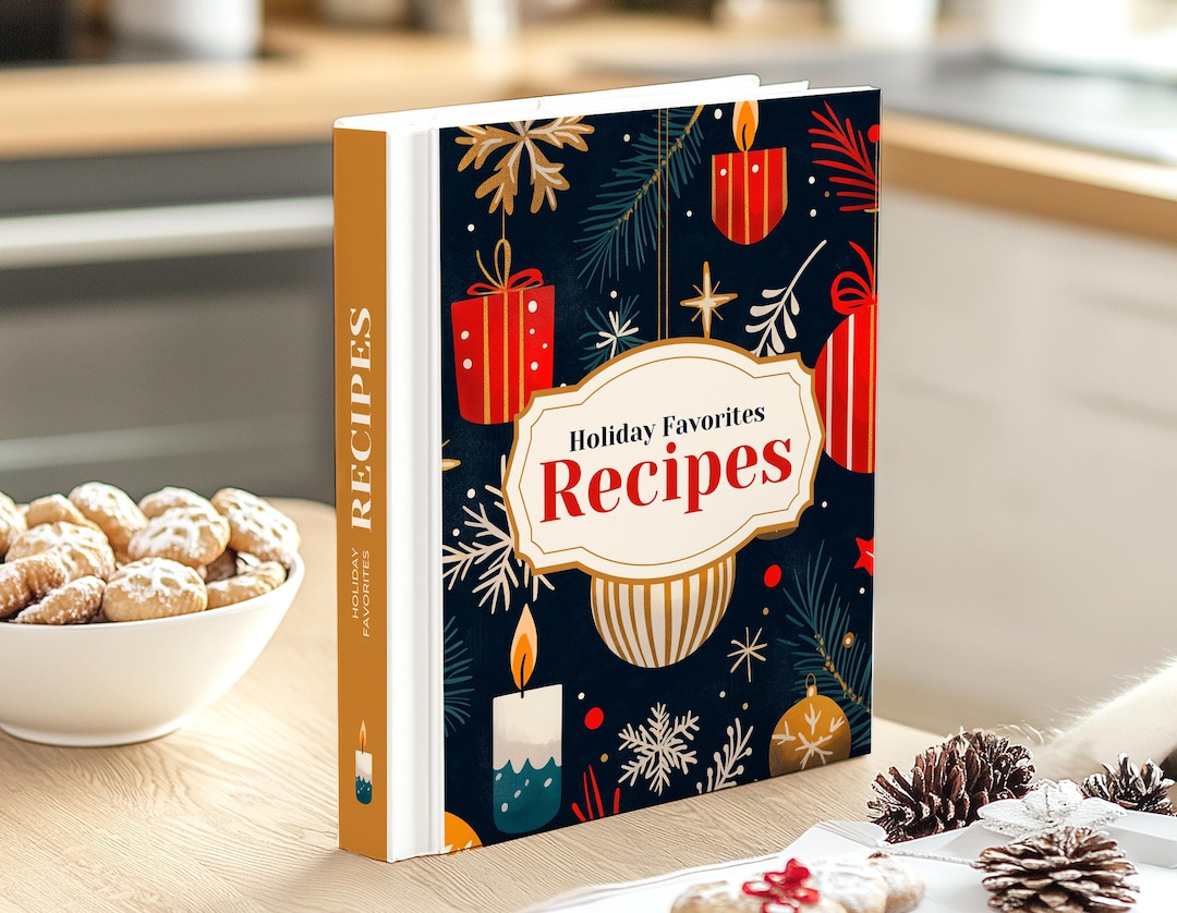 Christmas Recipe Notebook Zara