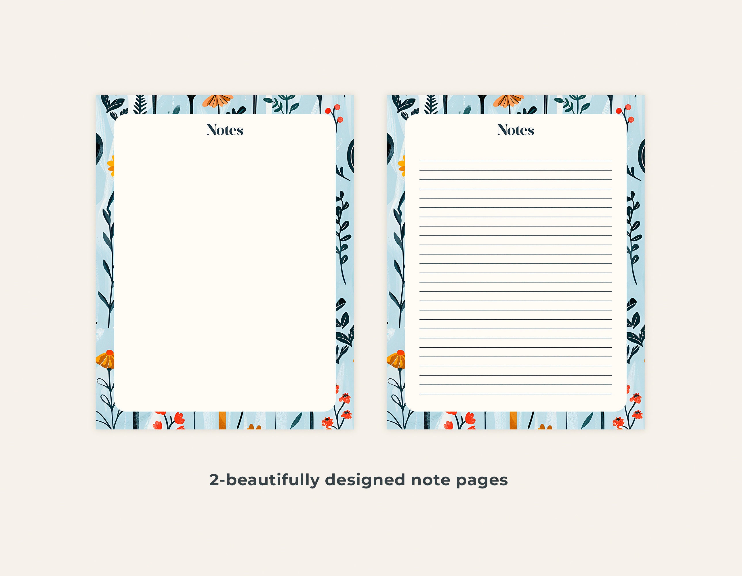Recipe Binder Cover Kitchen and Flowers Kit, Recipe Book Cover, Binder ...