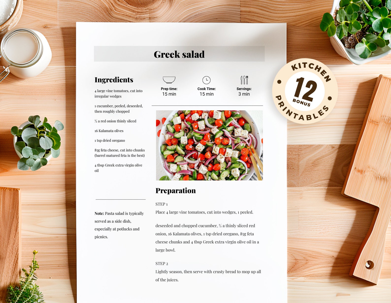Editable Recipe With MS Word, Google Docs, and Canva Recipe Template, Printable Recipe, Editable ...