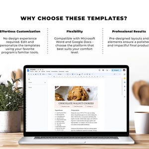 Why Choose These Templates?  Effortless Customization, Flexibility and Professional Results