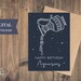 Printable Aquarius Birthday Card Aquarius Card Zodiac Birthday ...
