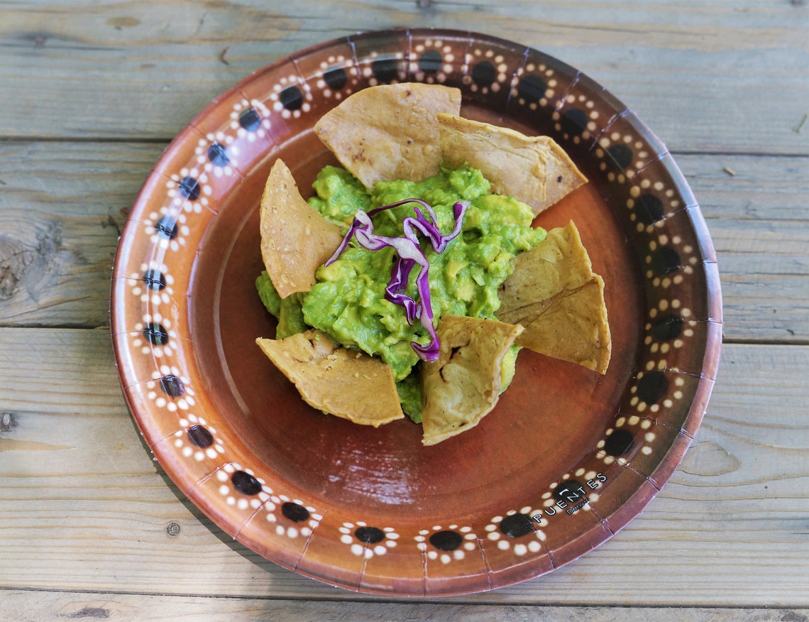 Paper Plates Traditional Mexican Design Clay Barro Etsy