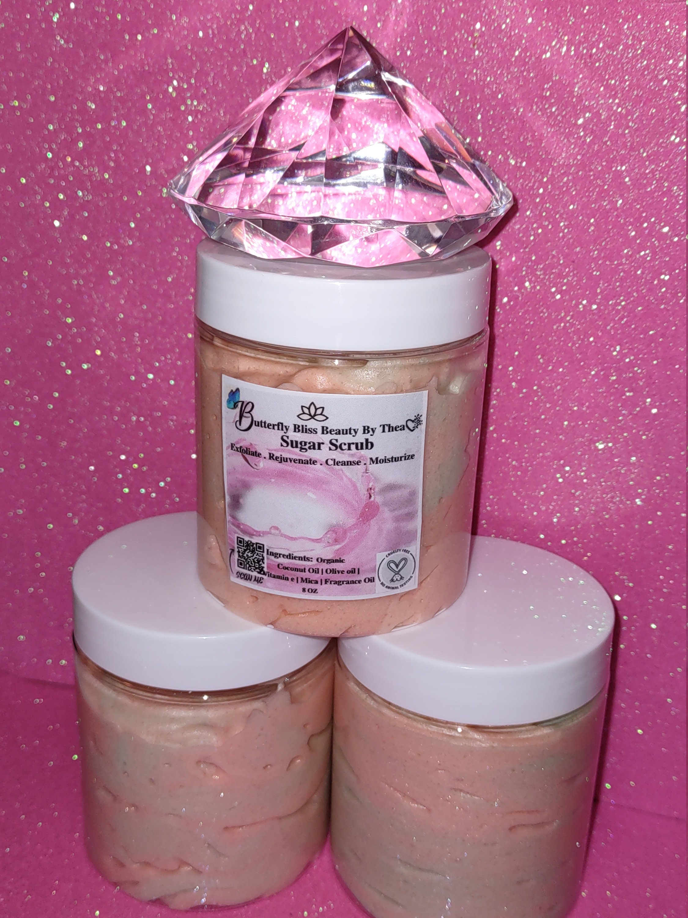 Whipped Body Scrub Etsy