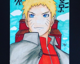 Naruto Uzamaki original drawing