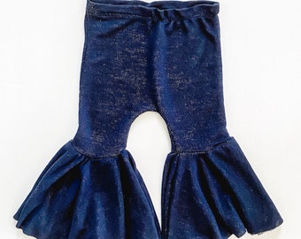 velvet bell bottoms baby