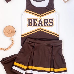 Tiger Baby Cheer Uniform - Etsy