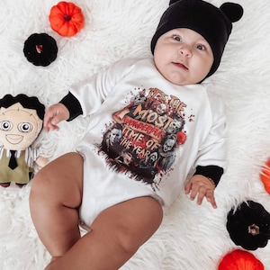 Baby Romper, toddler romper, Halloween romper, baby girls clothes, sweatshirt romper