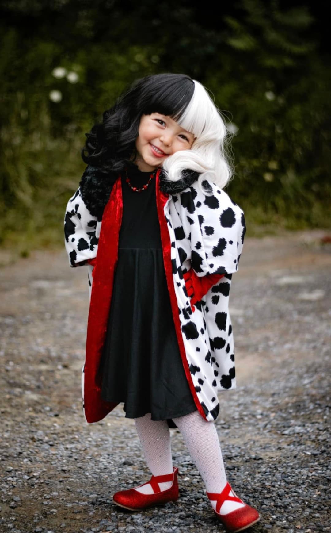 Cruella Deville Costume, Toddler Cruella Deville Set, Toddler Girl — free download