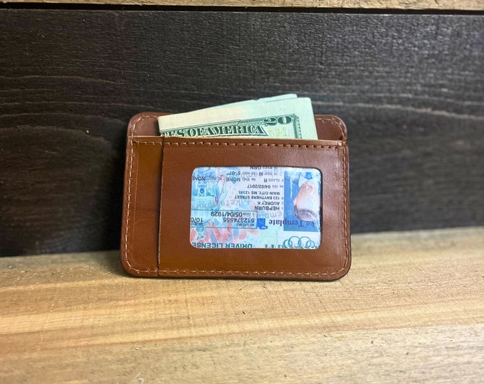 MENS WALLET, PERSONALIZED Leather Wallet, Front Pocket Slim Design Leather Wallet,Minimalist Credit Card Wallet For Man Leather Wallet