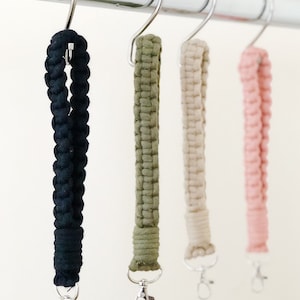 Macrame Wristlet | Lanyard | Keychain