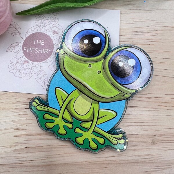 Frog Paperclip Holder Etsy