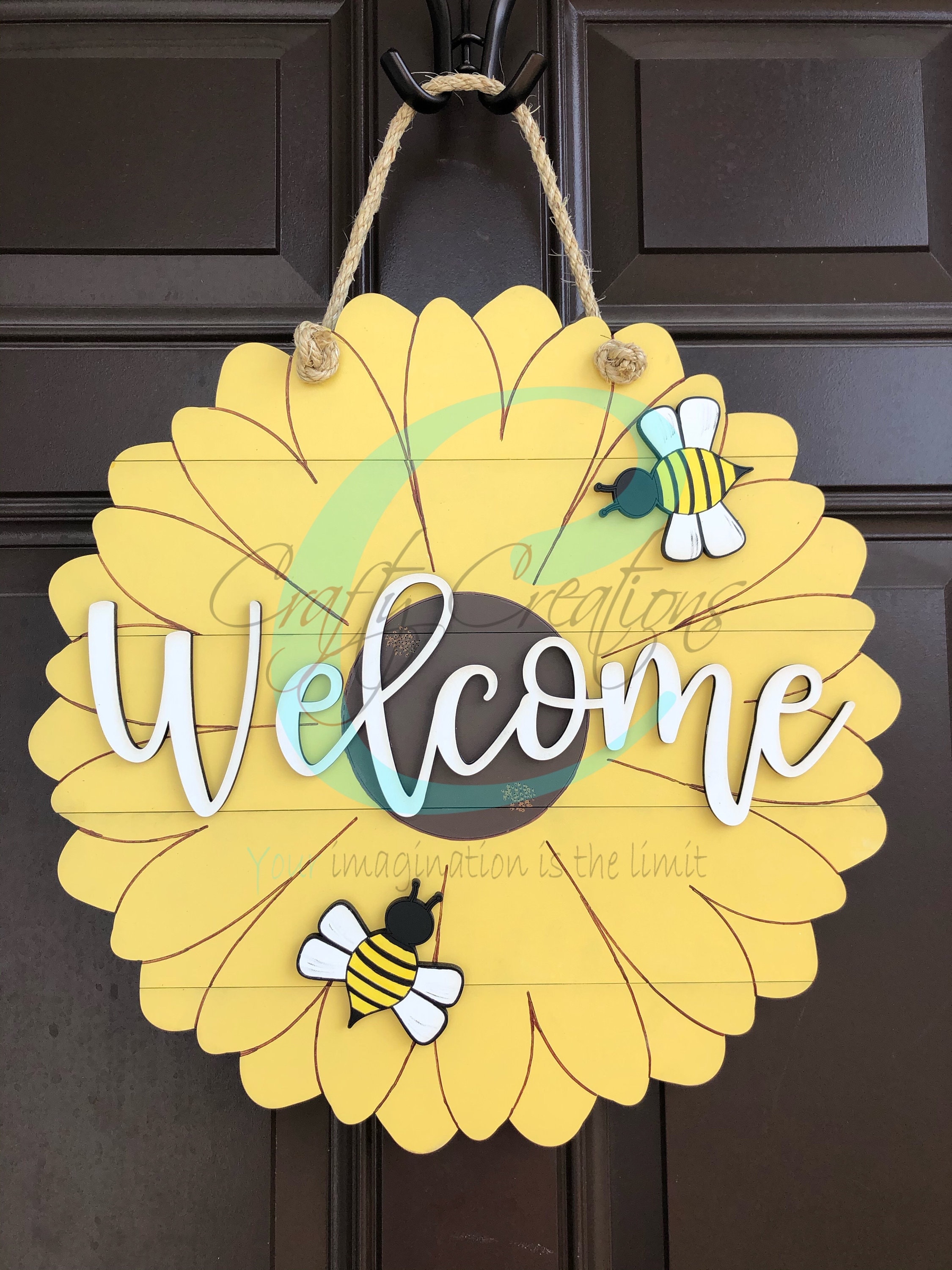 Free Free 271 Sunflower Welcome Sign Svg SVG PNG EPS DXF File