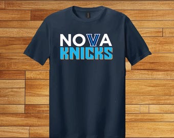 Nova Knicks T-Shirt | Villanova NBA Playoffs Fan Tee | NBA Finals