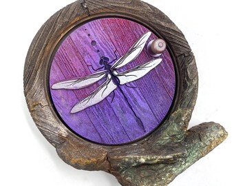 Dragonfly Pixie Door - Round and Half Round