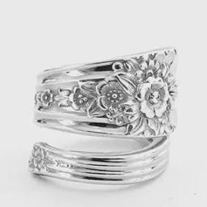 sieraden, ringen, lepelringen, vintage sieraden, zilverwerk, armband