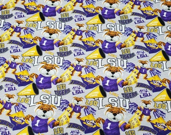Men's Purple Tigers Comfort Colors Mascot Dunk T-Shirt