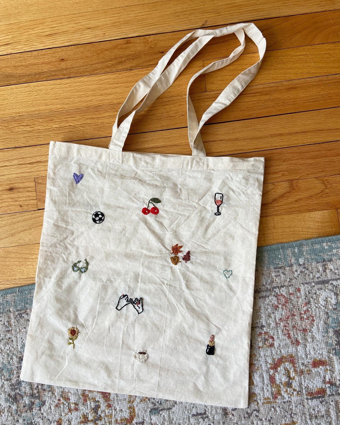 堅実な究極の 【美品】Cording Embroidery 未使用 Tote Bag - www