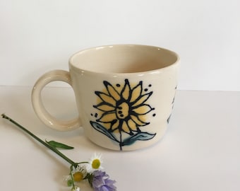 Sunflower mug