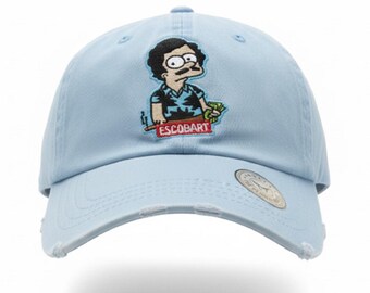 Vintage Dad hats "Escobart"  One size fits most adjustable Unisex.
