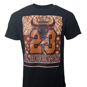 Men&#39;s Legend 23 Printed short sleeve Tee&#39;s Front Print on it  New!