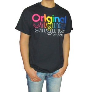 Original Printed Short Sleeve T shirts Black 100% cotton Designed in USA New