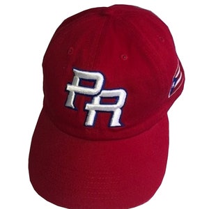 Puerto Rico, 3D Embroidered P.R Dad Hat, 3 sided embroidered PR front, flag on the left side PR on the back side  Style Low Profile