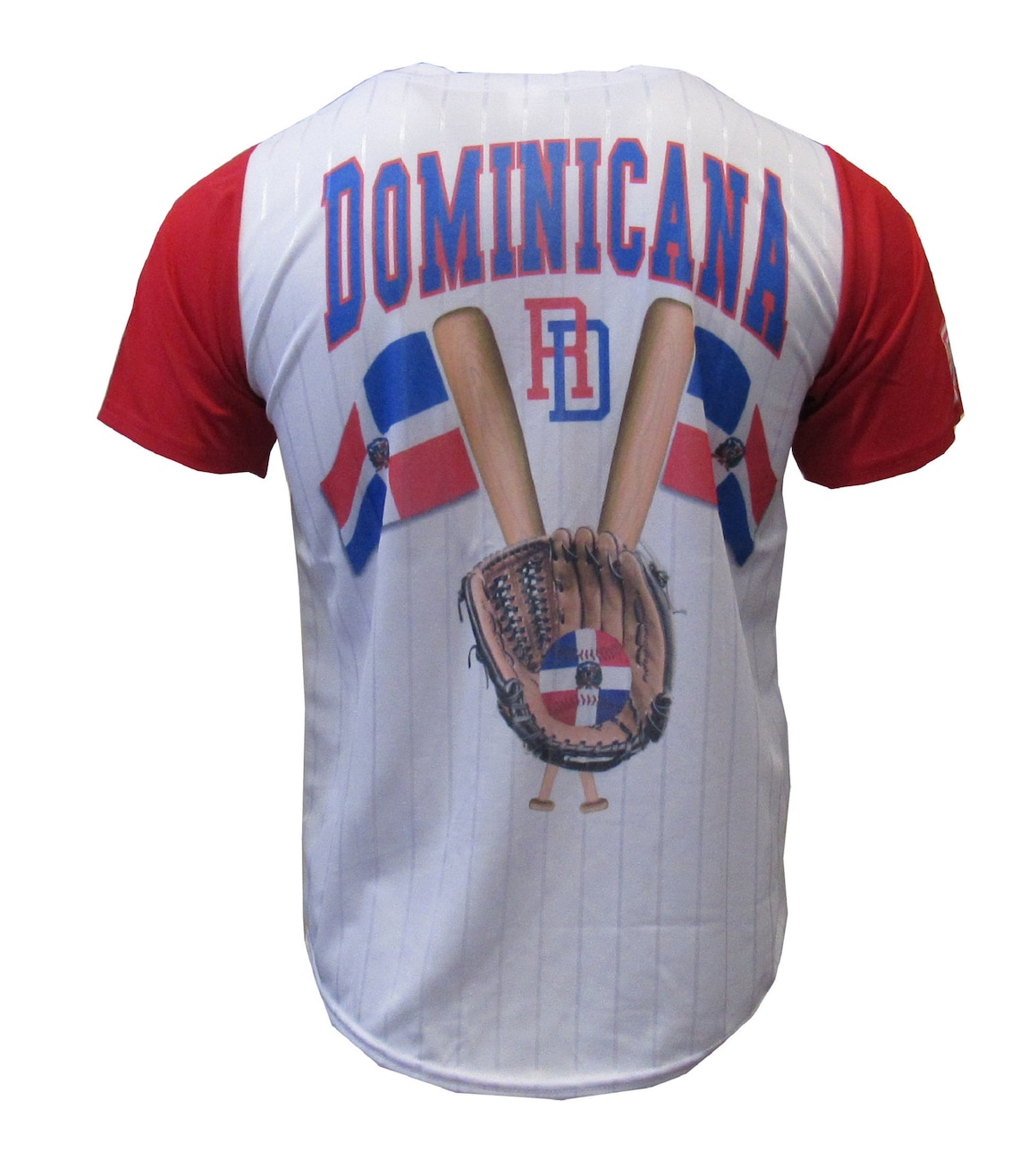Dominican Republic Button Down Baseball Jersey Shirt Unisex Etsy