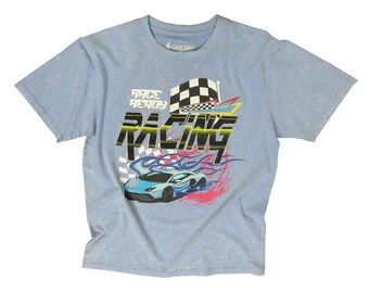 Tシャツ・カットソー Citybreeze Race Lettering Logo Short Sleeve T-Shirt RM5B0095 Men's Racing Car Design Short Sleeve T Shirt 95 Cotton 5