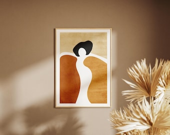 Abstract Art Poster | Shape Poster | Abstract Art Poster | Wall Decor | Art Poster | Wall Art