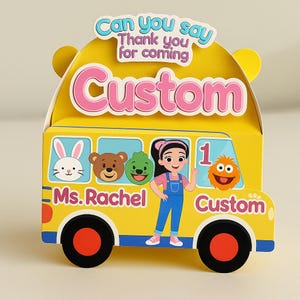 Ms Rachel party favor boxes
