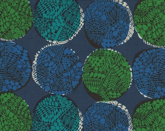 Cotton&Steel - Safari - Nest - Blue Fabric Cotton fabric 50 cm x 110 cm 21.90 EUR/meter Sold by the meter