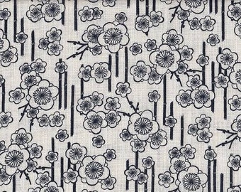 Tela japonesa Ume & Bambus, algodón, 50 cm x 110 cm, 22,90 EUR/metro (se vende por metro)