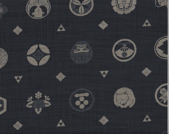 Tela de algodón Kokka de Wagara Japón, 50 cm x 110 cm, 22,90 €/metro (se vende por metro)