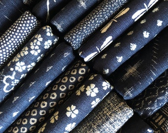 1 Yard Japan Blue Traditional Japanese Blue Fabrics Indigo Blue Patchwork Quilt 92 cm x 110 cm Cotton (21.90 Euro/Meter || 20.15 Euro/yard)