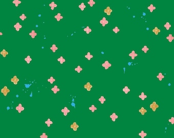 Cotton&Steel - Once Upon a Time - Bouquet Burst - Green Fabric Cotton fabric 50 cm x 110 cm 21.90 EUR/meter Fabric by the meter