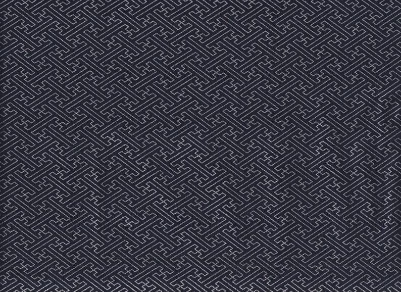 Hittasayagata Traditional Japanese fabrics 50 cm x 110 cm 19.90 Eur/meter sold by the meter cotton fabric from Japan Blau Silber