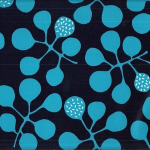 Buds turquoise Japan fabric cotton fabric cotton 50 cm x 110 cm 19.90 Eur/meter sold by the meter