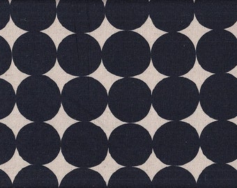Dots Japan tissu coton/lin 50 cm x 110 cm 19,90 EUR/mètre vendu au mètre tissu coton marine noir violet turquoise vert
