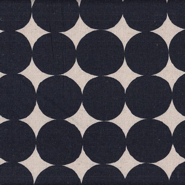 Dots Japan Stoff Baumwolle/Leinen 50cm x 110cm 19,90 Eur/m Meterware Baumwollstoff navy schwarz lila türkis grün