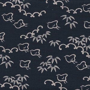 Tissus traditionnels japonais bleu indigo bleu indigo Japon Coton bleu 50 cm x 110 cm 19,90 Eur/mètre tissu coton au mètre 25 Sentori