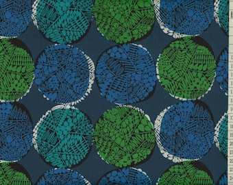 Cotton&Steel - Safari - Nest - Sapphire Rayon Fabric Viscose 50 cm x 110 cm 20.90 Eur/Meter By Metre