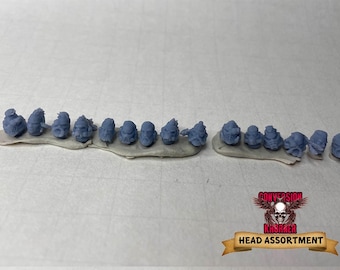 Cabezas vikingas del Valhalla