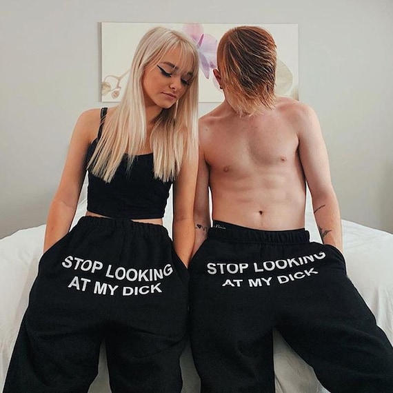 stop looking at my d joggers uk
