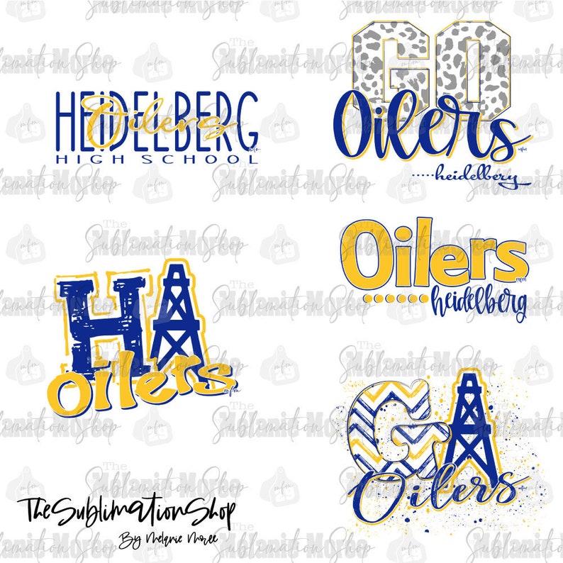 Heidelberg Oilers PNG Digital Download Digital Art Etsy