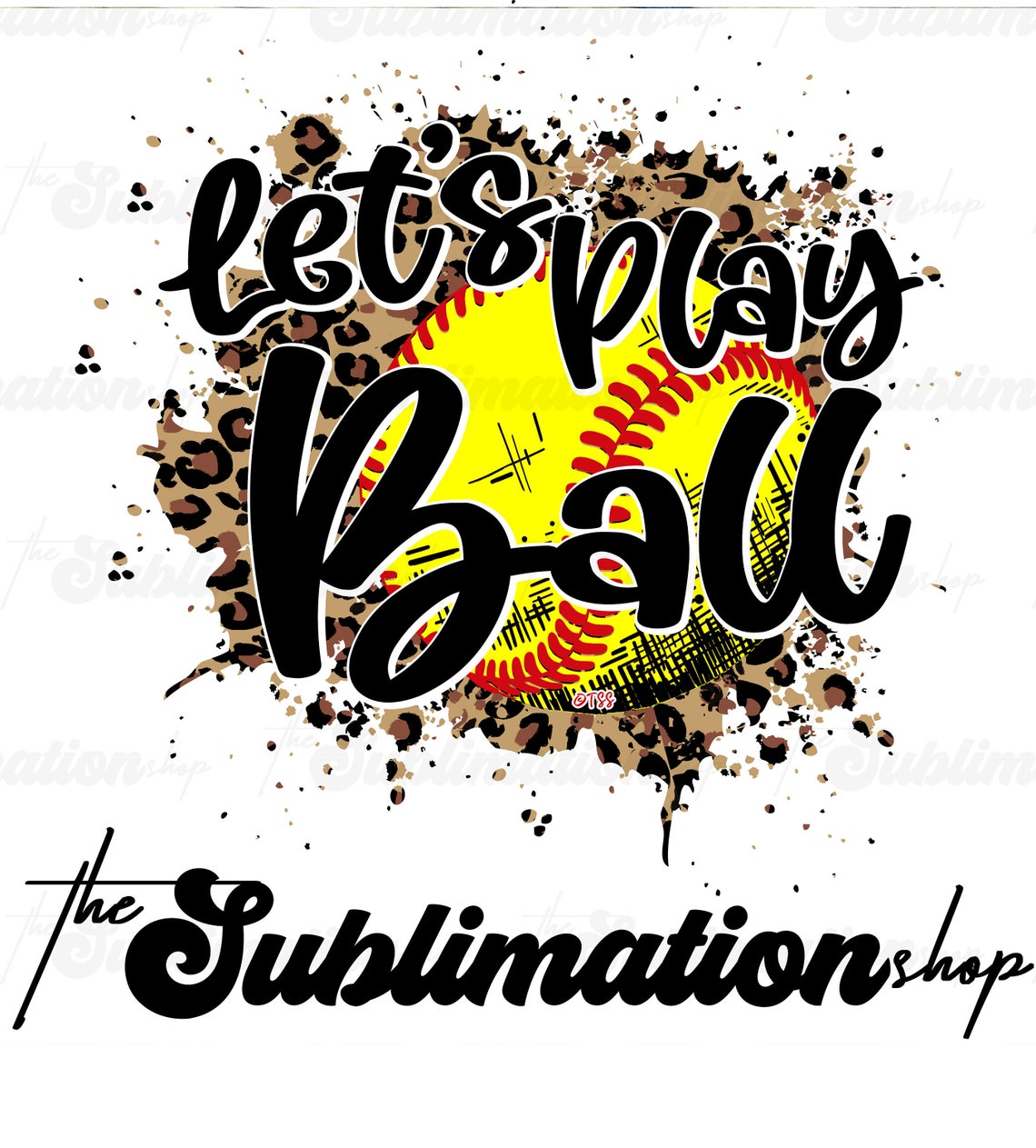 Lets Play Softball PNG Digital Download Digital Art - Etsy
